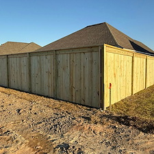 266-Ft-Cap-and-Trim-Privacy-Fence-Installation-in-Long-Beach-MS 2