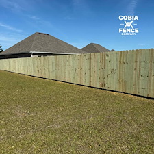 6ft-Wood-Privacy-Fence-Installation-in-Gulfport-MS-345-Ft-with-2-Gates 2