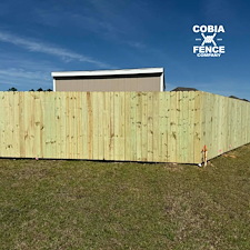 6ft-Wood-Privacy-Fence-Installation-in-Gulfport-MS-345-Ft-with-2-Gates 0