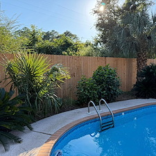8ft-Wood-Privacy-Fence-Installation-with-Alta-Premium-Pickets-in-Ocean-Springs-MS 5