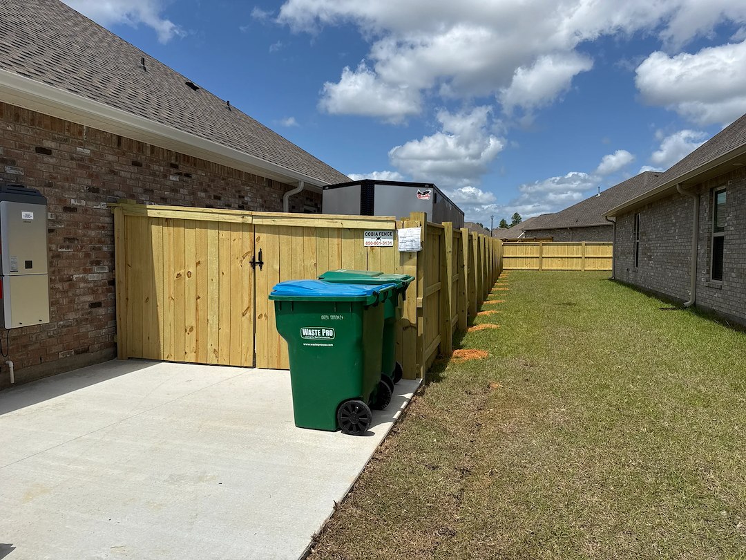 Fast Privacy Fence Installation in Gulfport, MS for Dog Safety ASAP Project