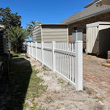 Vinyl-Picket-Fence-Installation-on-Waterfront-Property-in-Gulfport-MS 0