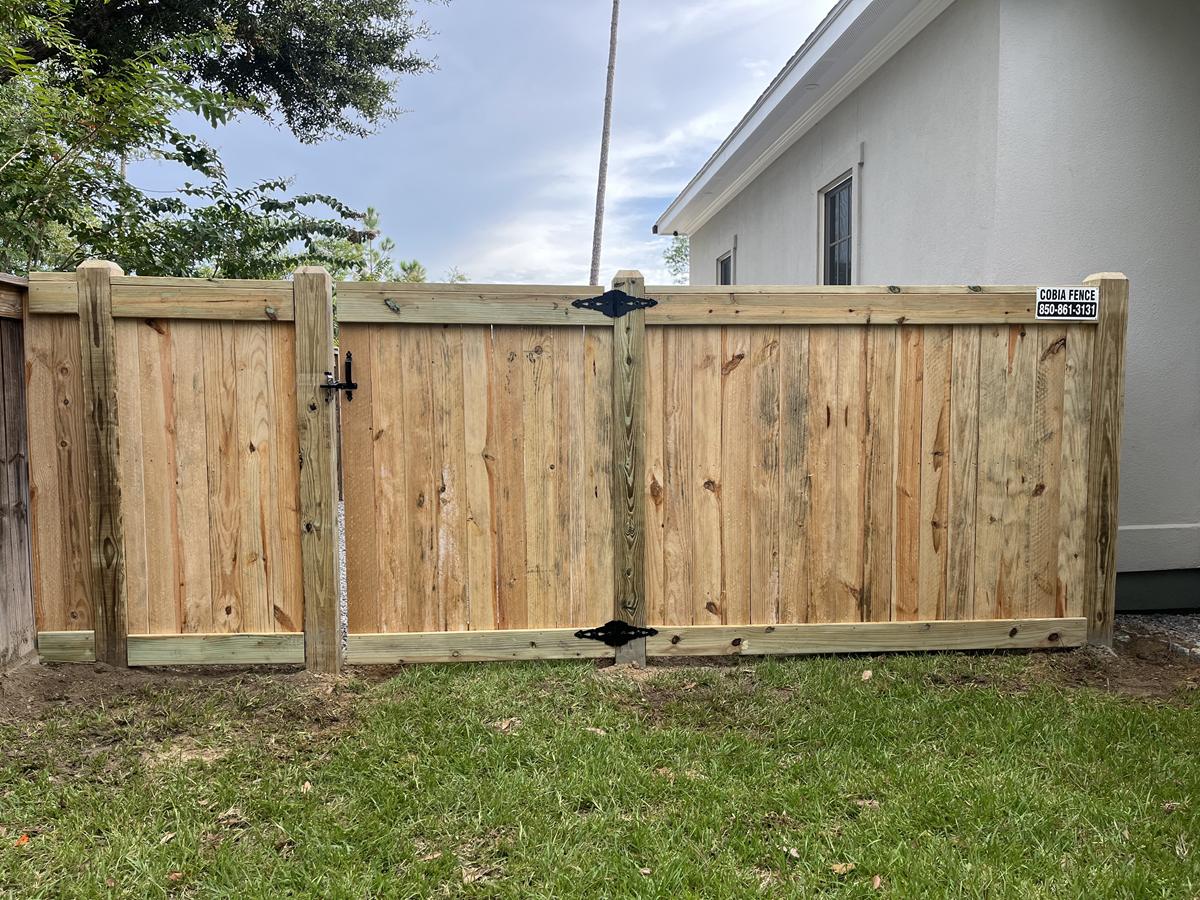 Cap and Trim Fence