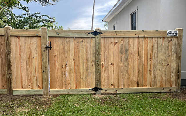 Gate installation