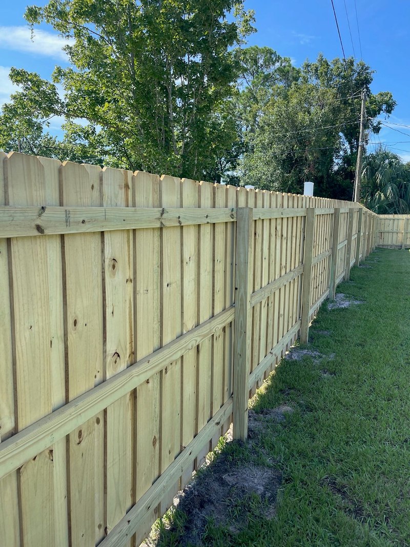 Board on Board Fence